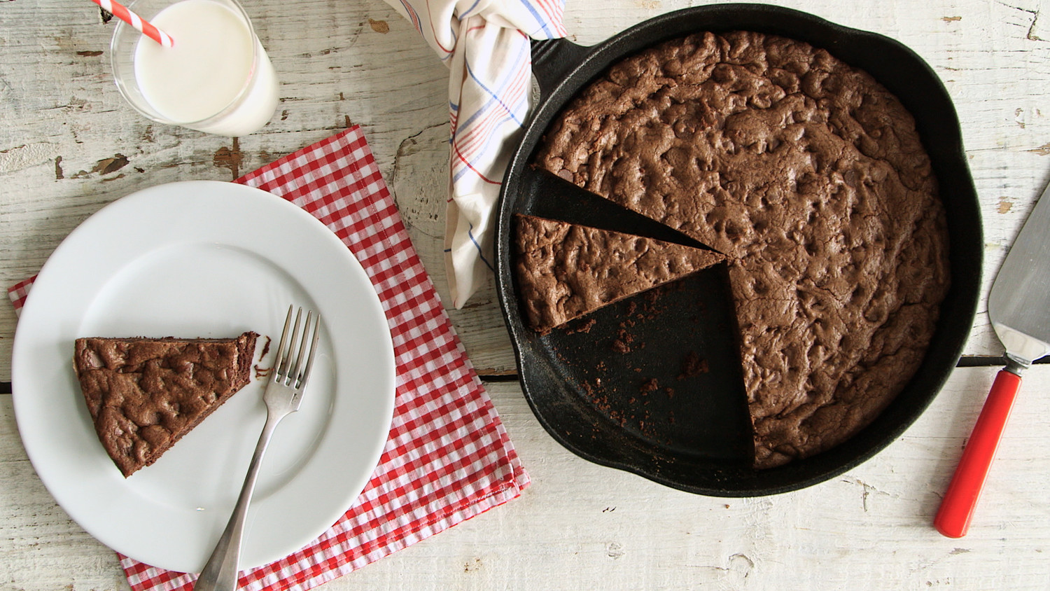 Video: Double Chocolate Skillet Cookie | Martha Stewart